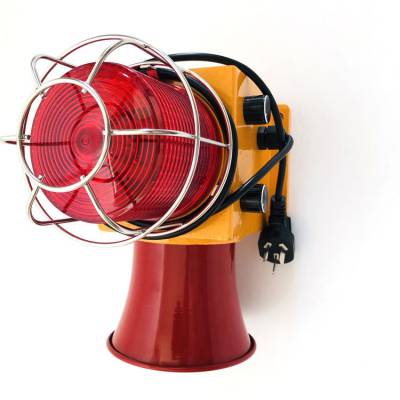 紅色醒目型防爆聲光報警器KCZ-W450B/T、交流220V25w聲光報警器MY-TBJ-150價格